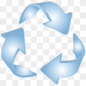 Recycle Symbol Cropped, HD Png Download - recycle png