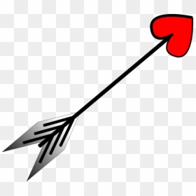 Valentine Arrow Clip Art, HD Png Download - cupid png