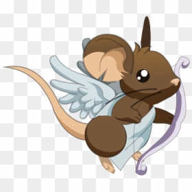 Transformice Mouse Png, Transparent Png - cupid png