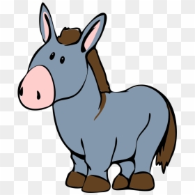 Donkey Cartoon, HD Png Download - donkey png