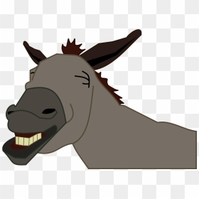 Donkey Head Clipart, HD Png Download - donkey png