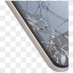 Smartphone, HD Png Download - glass crack png