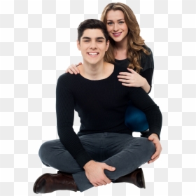 Couple Studio Photo Pose, HD Png Download - couple png