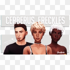 Sims 4 Body And Face Freckles, HD Png Download - freckles png