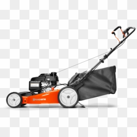 Push Lawn Mower Side View, HD Png Download - lawn mower png