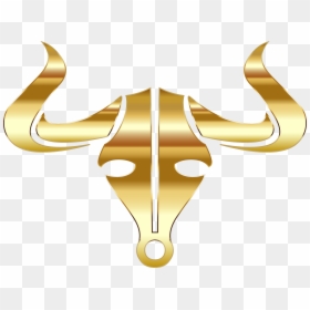Gold Logo No Background, HD Png Download - bull png