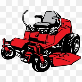 Riding Lawn Mower Clip Art, HD Png Download - lawn mower png