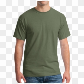Blank Army Green T Shirt, HD Png Download - t-shirt png