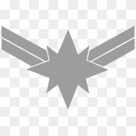 Logo Captain Marvel Png, Transparent Png - marvel png