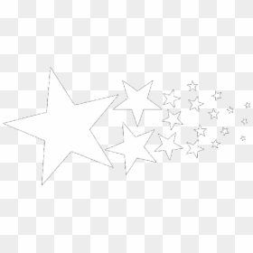 Aesthetic White Stars Png, Transparent Png - white stars png