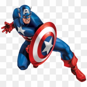 Marvel Captain America Tattoo, HD Png Download - marvel png
