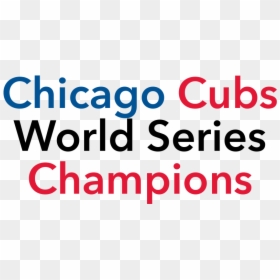 Transparent Chicago Cubs World Series Logo, HD Png Download - cubs logo png
