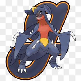 Hinh Anh Pokemon Garchomp, HD Png Download - kommo-o png