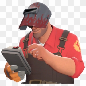 Engineer Tf2, HD Png Download - mgs alert png