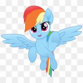 Ponies - My Little Pony Rainbow Dash, HD Png Download, png download,  transparent png image