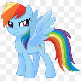 Drawn My Little Pony Rainbow Dash - Mlp The Movie Rainbow Dash, HD Png Download - my little pony rainbow dash png