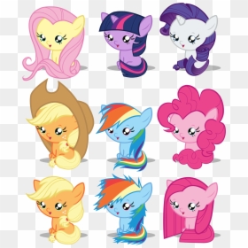 Rainbow Dash Rarity Pinkie Pie Fluttershy Applejack - Baby Pony My Little Pony, HD Png Download - my little pony rainbow dash png