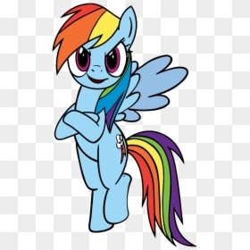 Rainbow Dash My Little Pony Coloring Page, HD Png Download - my little pony rainbow dash png