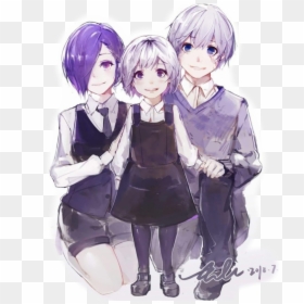 Kaneki"s Daughter 😍 - Tokyo Ghoul Kaneki Daughter, HD Png Download - touka kirishima png