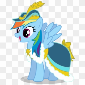 Mlp Rainbow Dash Dress, HD Png Download - my little pony rainbow dash png