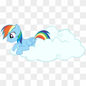 My Little Pony Clouds, HD Png Download - my little pony rainbow dash png
