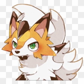 Wolf Pokemon Lycan Roc, HD Png Download - lycanroc png