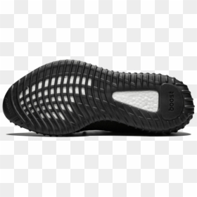 Black Yeezy 350, HD Png Download - yeezy v2 png