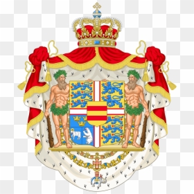 Danish Royal Coat Of Arms, 8 Lions A Polar Bear, Ram,, HD Png Download - buff arms png