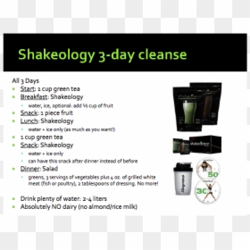Shakeology 3 Day Cleanse - 7 Day Shakeology 3 Day Cleanse, HD Png Download - shakeology png