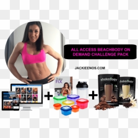 Beachbody On Demand All Access - Beach Body On Demand Canada, HD Png Download - shakeology png