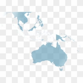 Indonesia - South East Asia And Australia Map, HD Png Download - indonesia map png