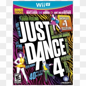Just Dance 4 Wii U Game, HD Png Download - just dance png