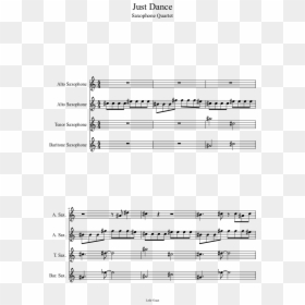 Sail Alto Sax Sheet Music, HD Png Download - just dance png
