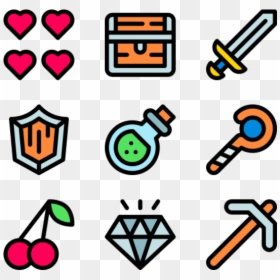 Board Games Icon Png, Transparent Png - videogame png