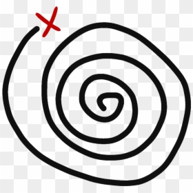 Spiral,line Art,coloring Book,symbol,black And White,circle - Life Is Strange Before The Storm Symbols, HD Png Download - consequences png