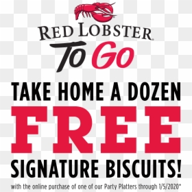 Red Lobster To Go - Poster, HD Png Download - red lobster logo png