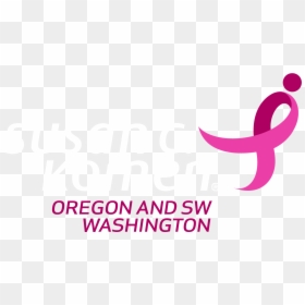 Susan G Komen Charlotte Logo , Transparent Cartoons - Pink Ribbon, HD Png Download - susan g komen logo png