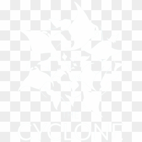 Mt The Cyclone Logo White - Swim With Manta Design, HD Png Download - black manta png