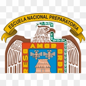 Transparent Escudo Nacional Mexicano Png - Escudo De La Escuela Nacional Preparatoria, Png Download - escuela png