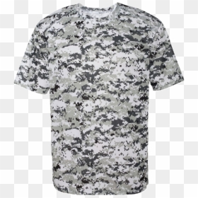 Template Badger 4180 Digital Camo T-shirt - Leaf Printed Shirt Mens, HD Png Download - digital camo png