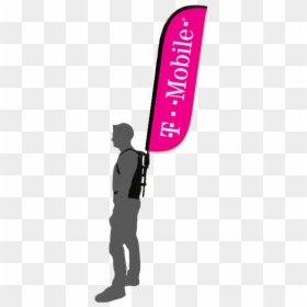 Backpack Flag Kit - T Mobile, HD Png Download - t-mobile png