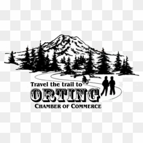 Orting Trail Logo 500 - Illustration, HD Png Download - wa png
