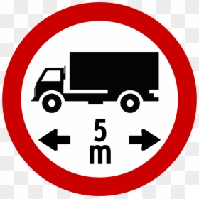 Indonesia New Road Sign Pro 2d1 - Truck Symbol Weigh Station, HD Png Download - sign here png