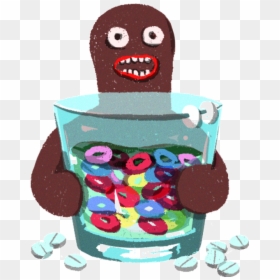 Voodoo Donut Jenn Liv - Cartoon, HD Png Download - voodoo png