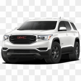 White 2019 Gmc Acadia - 2019 Gmc Acadia Trim Levels, HD Png Download - gmc png
