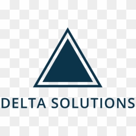 Delta Solutions-05 - Triangle, HD Png Download - delta sigma pi png
