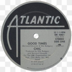 Good Times By Chic Us 12 Inch Side A, HD Png Download - chic png
