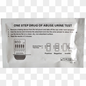 Drug Test Multi 5 Panel - Vacuum Bag, HD Png Download - cocaine bag png
