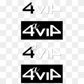 Quarta Vip Logo Black And White - Sign, HD Png Download - 4h png
