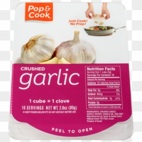 Pop And Cook Garlic, HD Png Download - crushed can png